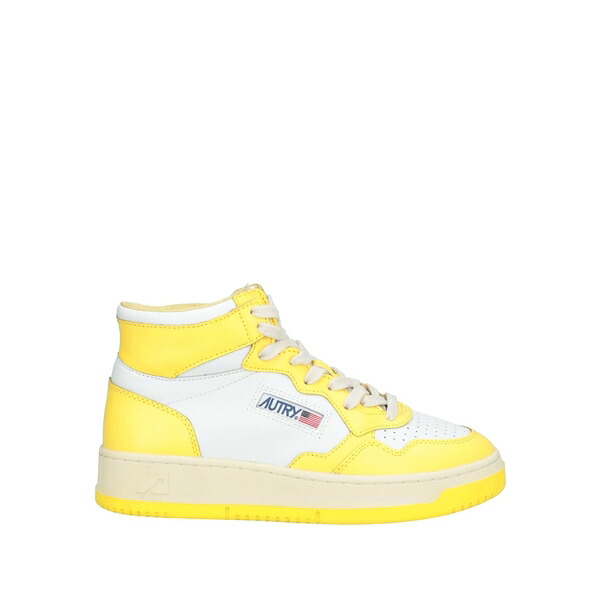 【貨物輸送無料】 オートリー レディース スニーカー シューズ Sneakers Yellow