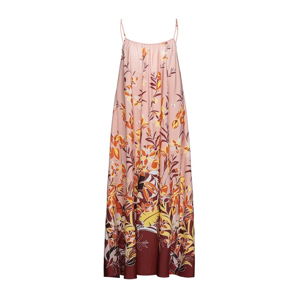 【送料無料】 アイ ブルーズ レディース ワンピース トップス Midi dresses Pink