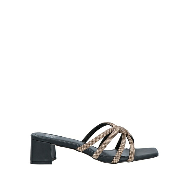 【送料無料】 ビビロウ レディース サンダル シューズ Sandals Black｜asty