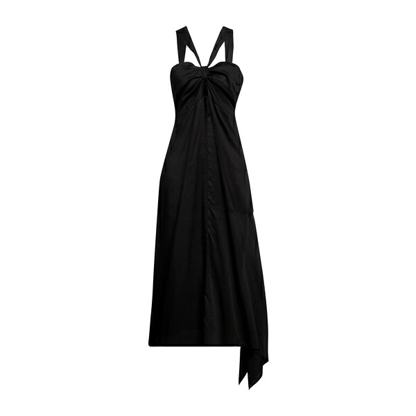 【送料無料】 ツインセット レディース ワンピース トップス Maxi dresses Black