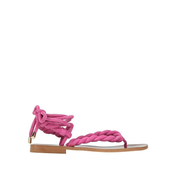 【送料無料】 エヌキューブ レディース サンダル シューズ Thong sandals Pink