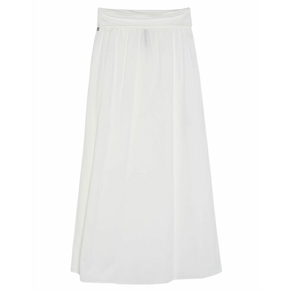 【送料無料】 マニラグレース レディース スカート ボトムス Maxi skirts White