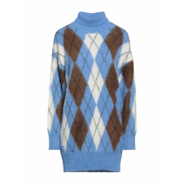 【送料無料】 グリフォーニ レディース ニット&セーター アウター Turtlenecks Azure