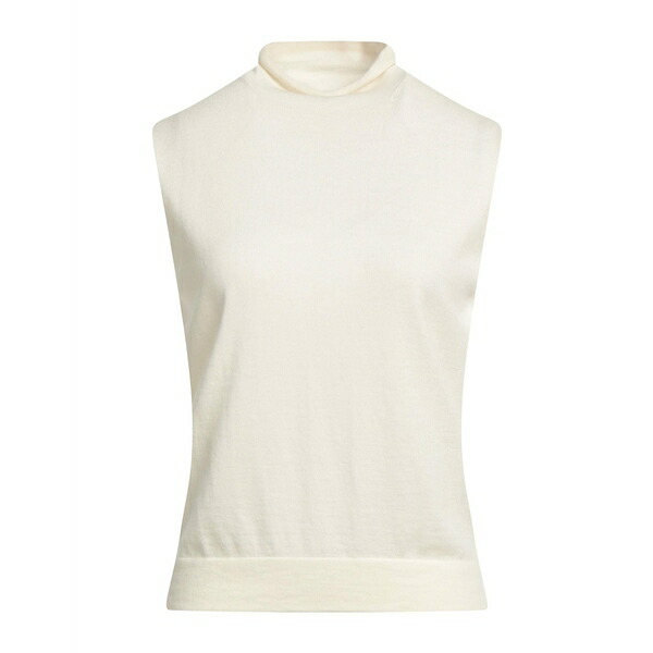 【送料無料】 ロッソピューロ レディース ニット&セーター アウター Turtlenecks White