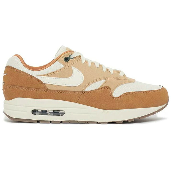 Nike ナイキ レディース スニーカー  【Nike Air Max 1 87 Wheat (Women)】  サイズ US_5(22.0cm) White/Wheat-Flax-Outdoor Green-Gum Medium Brown
