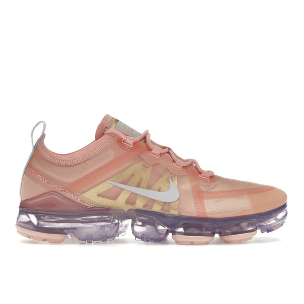 Nike ナイキ レディース スニーカー  【Nike Air VaporMax 2019 Bleached Coral (Women\u0027s)】  大いさ US_6(23.0糎) Bleached Coral/Amethyst Tint スニーカー-靴-レディース靴