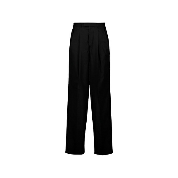 ジバンシー メンズ カジュアルパンツ ボトムス Double-pleat tailored trousers Black｜asty