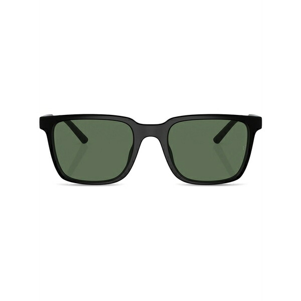 オリバーピープルズ メンズ サングラス・アイウェア アクセサリー Mr. federer square-frame sunglasses Black｜asty