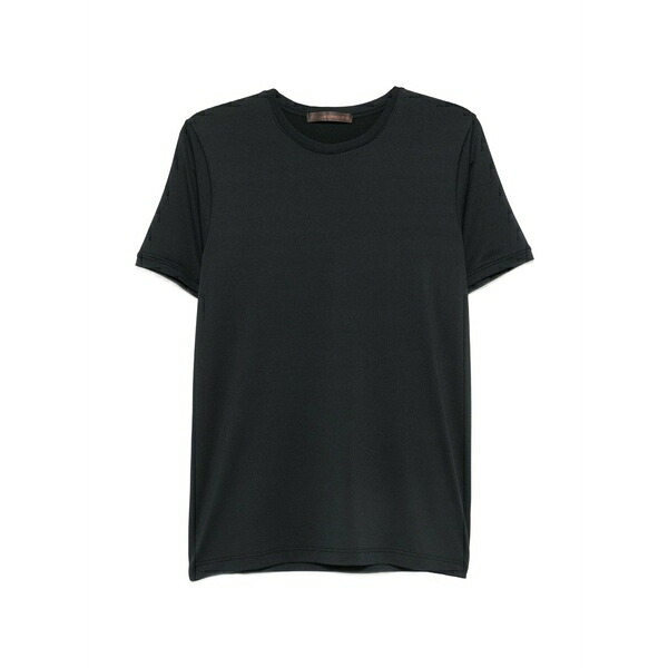 ジョルディーズ メンズ Tシャツ トップス Crew-neck short-sleeve t-shirt Black｜asty
