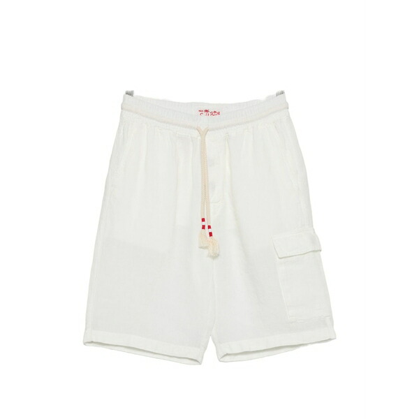 エムシーツーセイントバース メンズ カジュアルパンツ ボトムス Drawstring shorts White|asty