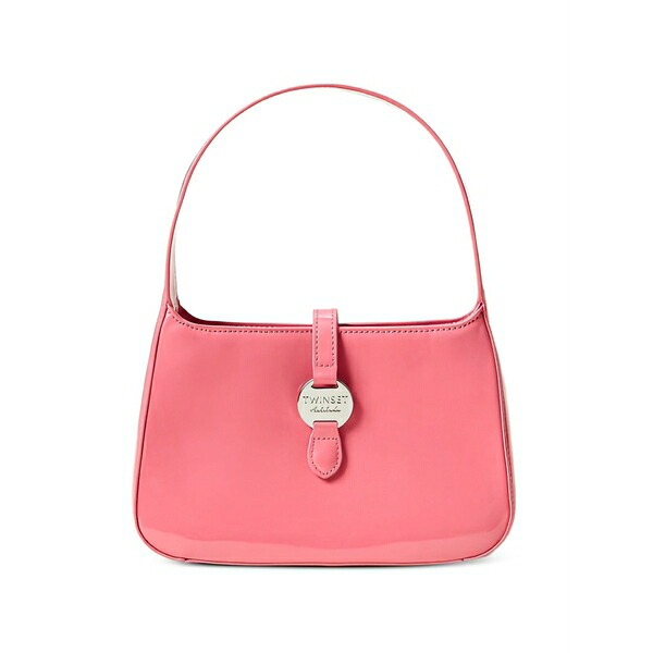 ツインセット レディース ショルダーバッグ バッグ Magnetic-closure shoulder-bag Pink|asty