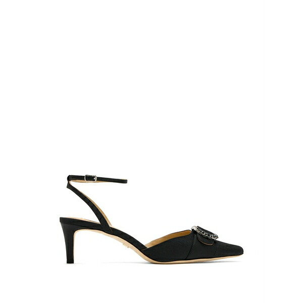 バッジェリーミシュカ レディース パンプス シューズ Odesza jewelled-embellishment ankle-strap pumps Black｜asty
