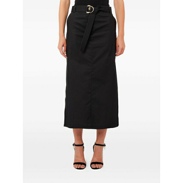 リュージョー レディース スカート ボトムス Belt skirt Black|asty