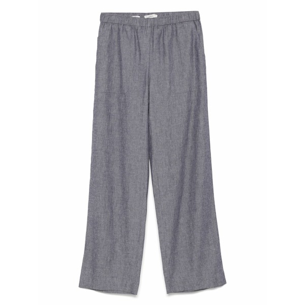 ヴィンス レディース カジュアルパンツ ボトムス Elasticated-waist trousers Blue