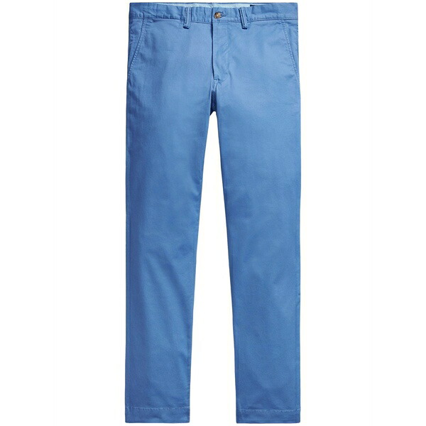 ラルフローレン メンズ 心地好いズボン下 ボトムス Bedford cotton-twill trousers Blue