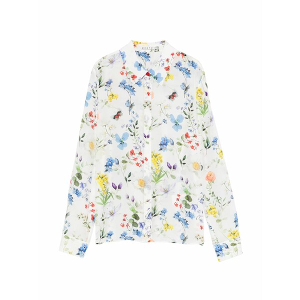 アリス アンド オリビア レディース プルオーバー トップス Willa floral blouse White レディースファッション-トップス-シャツ・ブラウス