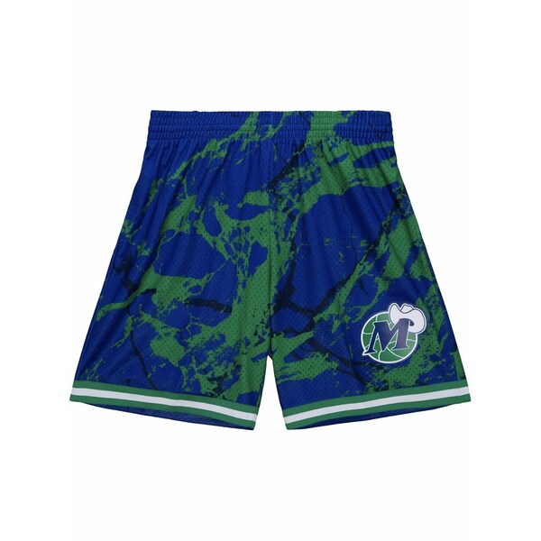 ミッチェル&ネス メンズ カジュアルパンツ ボトムス "nba dallas mavericks 1998" basketball shorts Blue｜asty