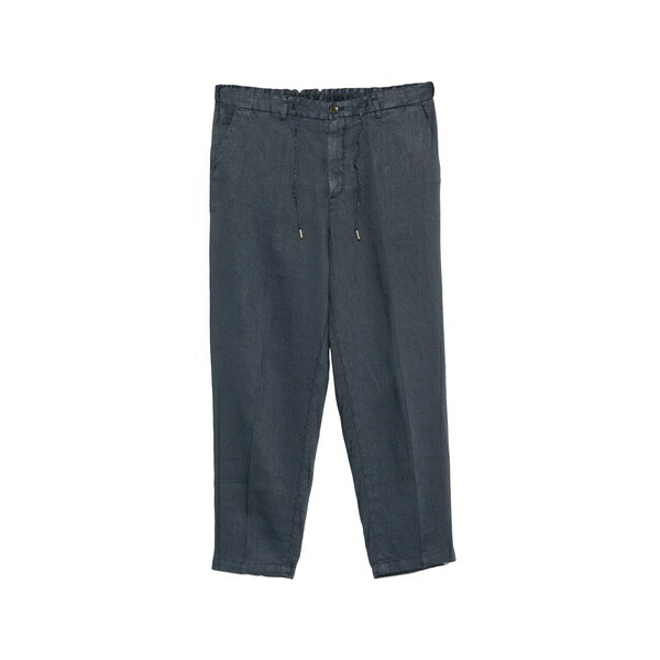 ブリリア 1949 メンズ カジュアルパンツ ボトムス Linen trousers Blue｜asty