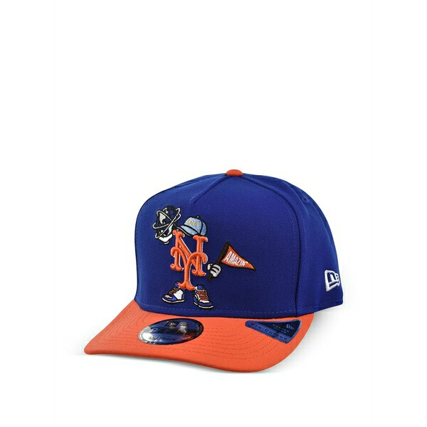 ニュー内鰓 メンズ かぶり笠 付属品  9fifty new york mets cap Blue