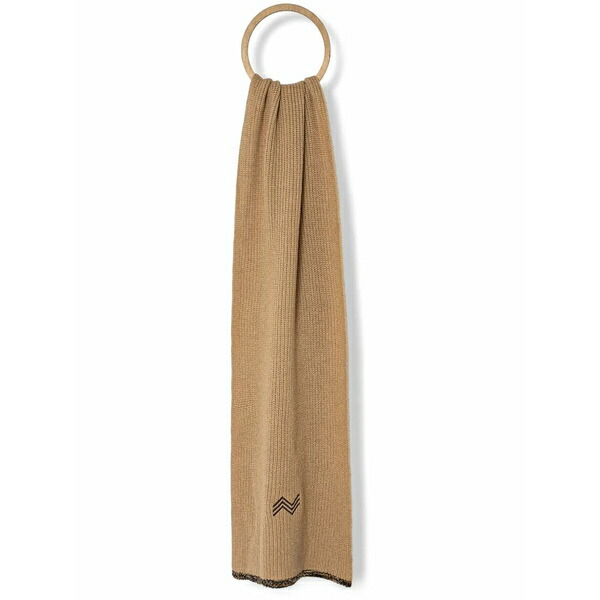 ミッソーニ レディース えり巻き・袈裟・えり巻き 付属物 Logo-embroidered scarf Brown