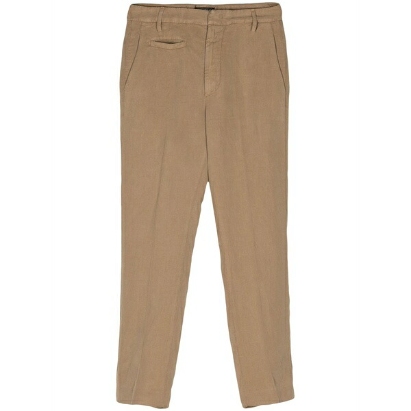 ドンダップ レディース カジュアルパンツ ボトムス Ariel tapered trousers Neutrals｜asty
