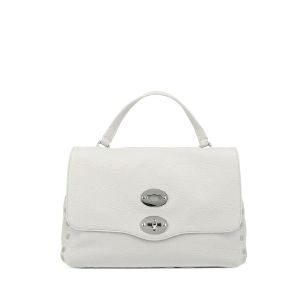 ザネラート レディース トートバッグ バッグ Small postina?? stud-embellished leather tote bag Grey