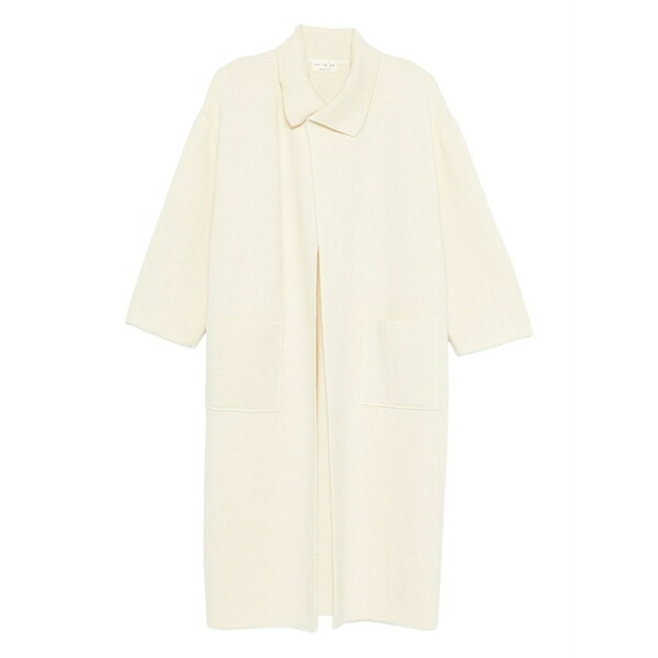 マリア レディース コート アウター Classic-collar cardi-coat Neutrals｜asty