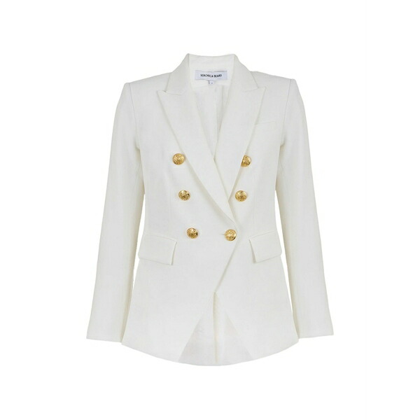 ヴェロニカ ベアード レディース 上衣＆上衣 アウター Miller buttoned jacket White コート・ジャケット-レディースファッション