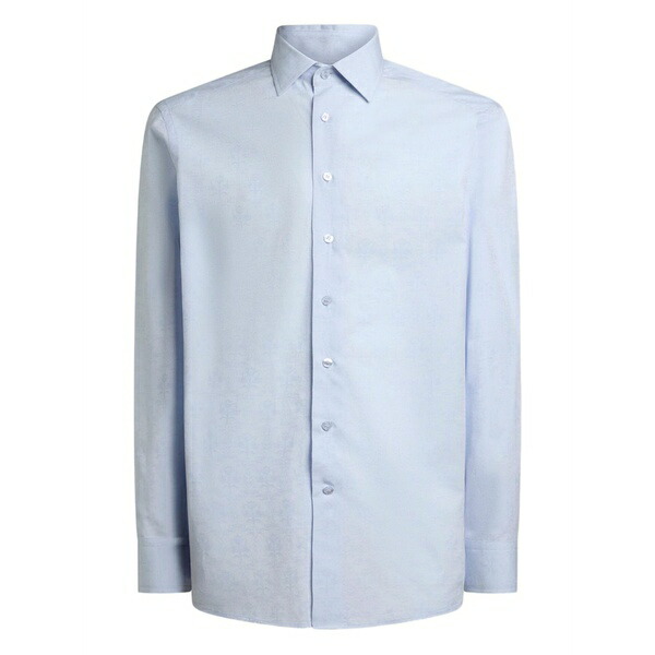 エトロ メンズ プルオーバー トップス Jacquard floral shirt Blue