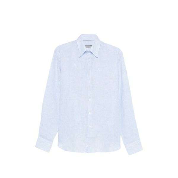 カナーリ メンズ プルオーバー トップス Striped shirt Blue