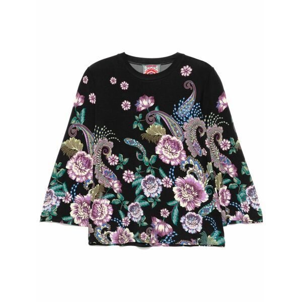 ジョニーワズ レディース プルオーバー トップス The janie favourite t-shirt  Black