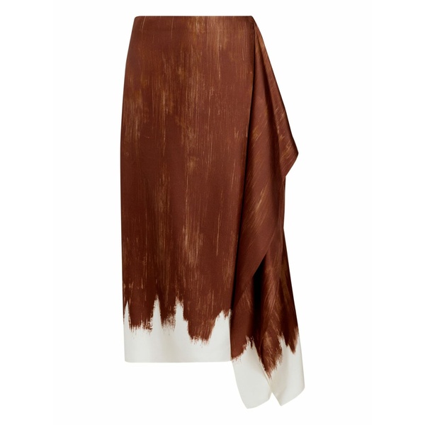 プロエンザショラー レディース スカート ボトムス Amery midi skirt Brown|asty
