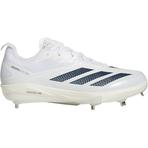 adidas アディダス メンズ スニーカー  【adidas Adizero Electric 2.0 White Team Navy Blue】  大いさ US_8.5(26.5珊) Cloud White/Team Navy Blue 2/Cloud White 靴-メンズ靴-スニーカー