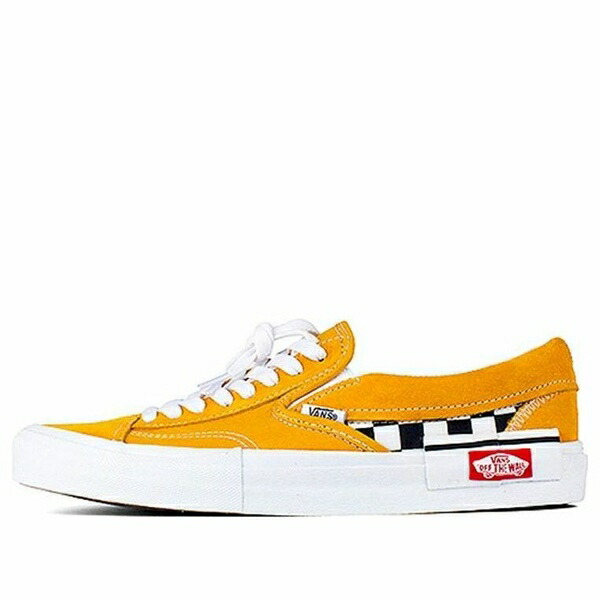 Vans バンズ メンズ スニーカー  【Vans Slip-On CAP \u0027Yolk Yellow\u0027 VN0A3WM5VLY】  大きさ US_9.5(27.5糎)