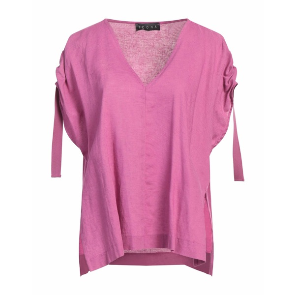 【送料無料】 カオス レディース Tシャツ トップス Tops Purple