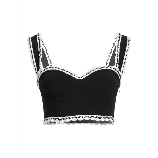 【送料無料】 モスキーノ レディース Tシャツ トップス Tops Black｜asty