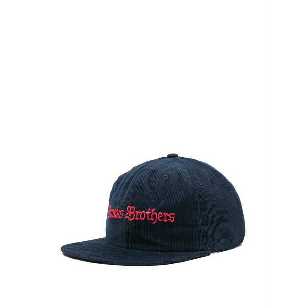 ブレインデッド メンズ 帽子 アクセサリー 6 panel corduroy hat Blue