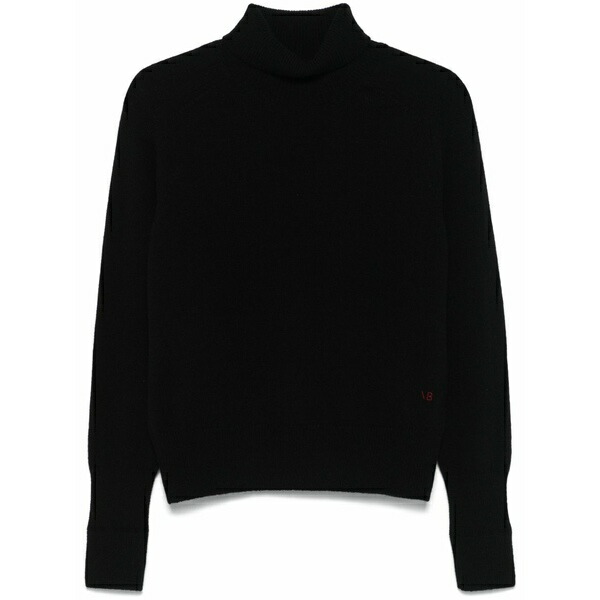 ヴィクトリア ベッカム レディース 編み物\u0026スウェーター アウター Roll-neck sweater  Black