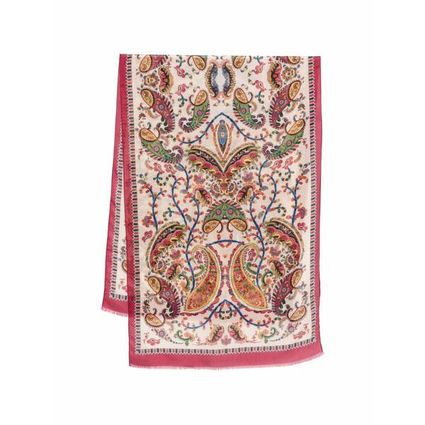 エトロ レディース えり巻き・袈裟・えり巻き 付属物 Paisley scarf Neutrals