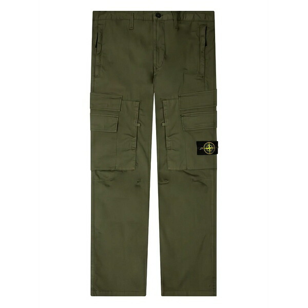 ストーンアイランド メンズ カジュアルパンツ ボトムス Compass-badge cargo pants Green｜asty 112,400円