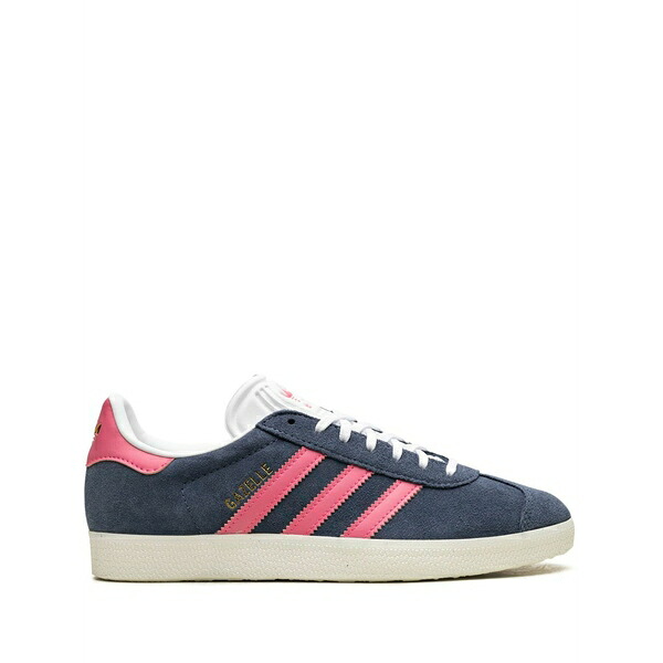 アディダス レディース スニーカー シューズ Gazelle "ink lucid pink" sneakers Blue|asty