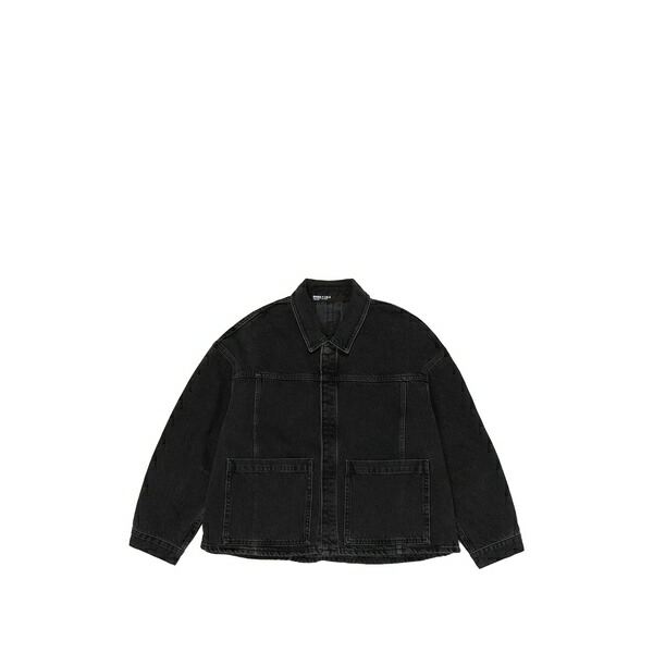 ビンバ イ ローラ レディース ジャケット&ブルゾン アウター Patch-pocket cotton jacket Black|asty