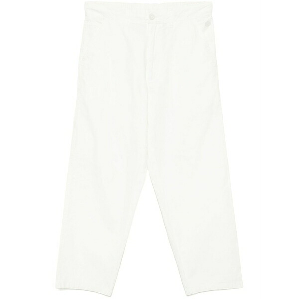 黒茶 メンズ 心地好いズボン下 ボトムス Wide-leg utlity trousers Neutrals メンズファッション-ズボン・パンツ