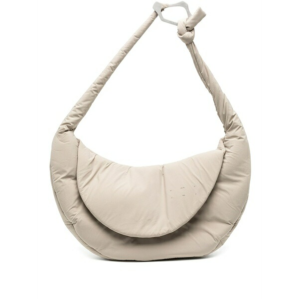ヘリオットエミル メンズ ショルダーバッグ 御徒面子 Logo-print bag Neutrals