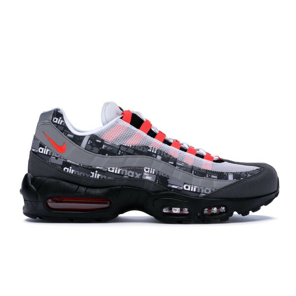 Nike ナイキ メンズ スニーカー 【Nike Air Max 95 atmos We Love Nike Bright Crimson】 サイズ US_M_4.5 Black/Bright Crimson-Medium Ash