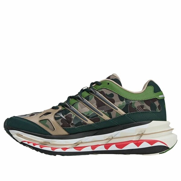 adidas アディダス メンズ スニーカー 【adidas x A Bathing Ape Adistar HRMY \u0027Green Camo\u0027 KJ8850】  大きさ US_12(30.0糎)