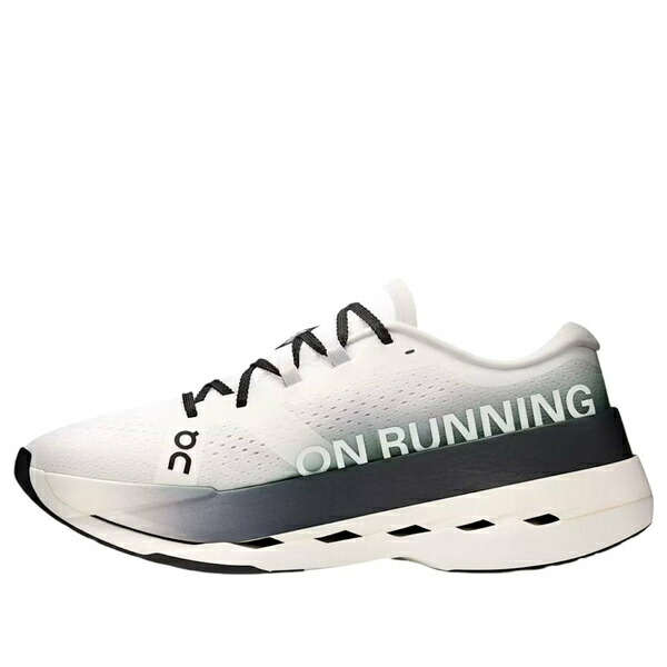 On Running オン 駈けっくら メンズ スニーカー 【On Running Cloudboom Max \u0027White Black\u0027 3MF30310462】  大きさ US_8(26.0糎)