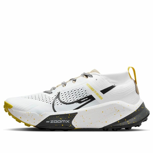 Nike ナイキ メンズ スニーカー 【Nike ZoomX Zegama Trail \u0027White Black Vivid Sulfur\u0027 DH0623-100】  大きさ US_12(30.0糎)
