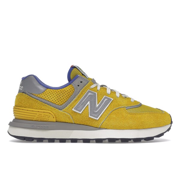 New Balance ニュー平衡にする メンズ スニーカー  【New Balance 574 Legacy Bodega Arrival】  大きさ US_M_4 Lemon Curry/Wet Weather Blue