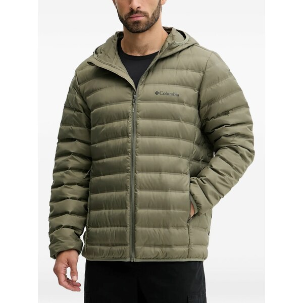 コロンビア メンズ 上衣＆上衣 アウター Lake 22??? ii down hooded zip jacket Green